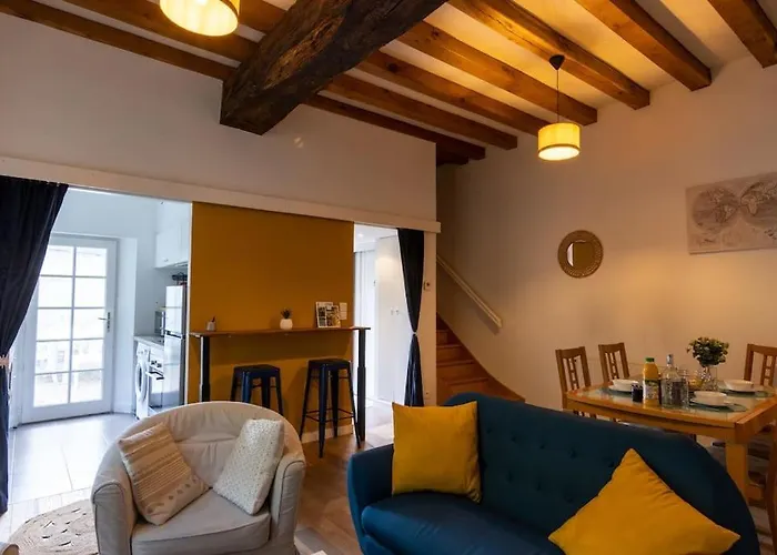 Maison Au Pied Du Chateau-cour-proche Centre Saumur